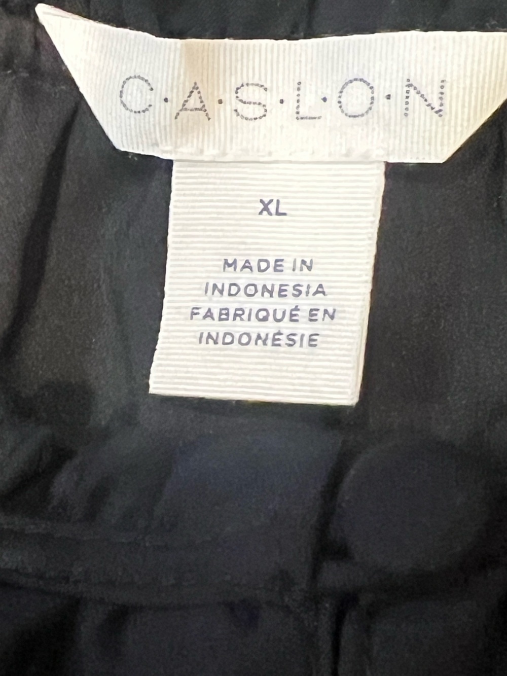 New Caslon Nordstrom Black Wide Sleeve Button Front Long Midi Dress XL - Picture 7 of 14